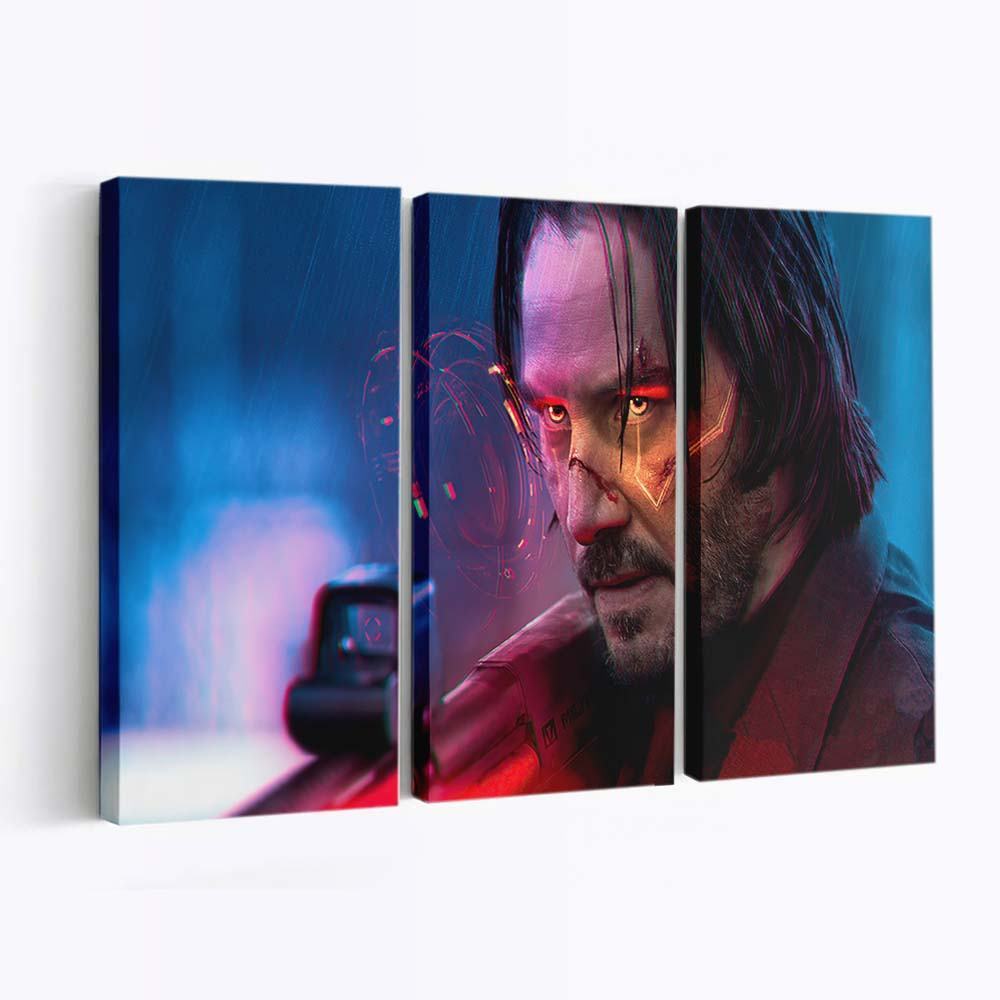 cyberpunk 2077 john wick 5k 4s